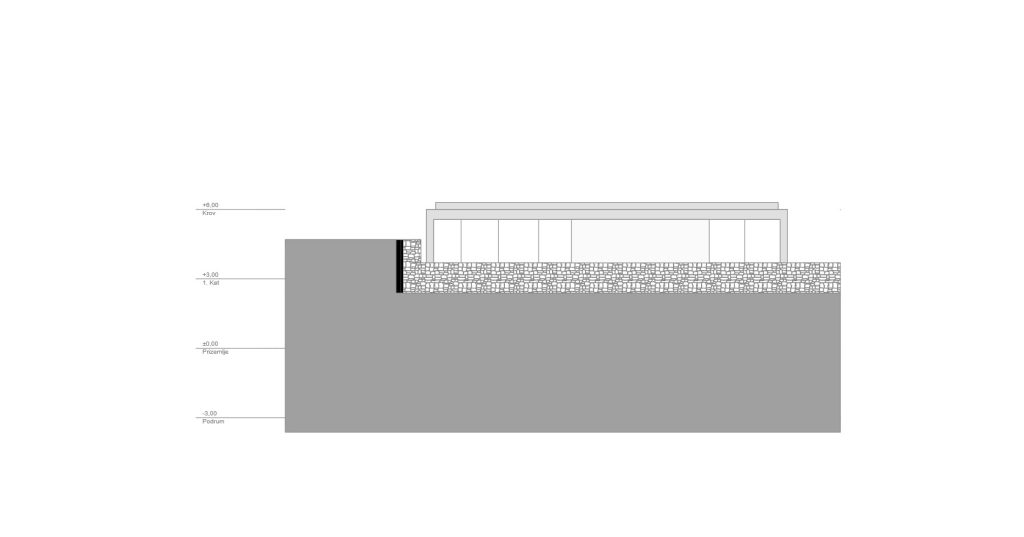 minimalistička obiteljska kuća s panoramskim pogledom na more