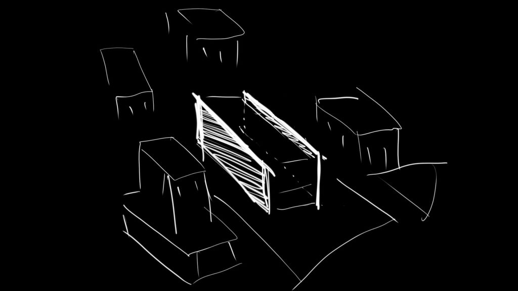 moderna vila na Makarskoj rivijeri s pogledom na more